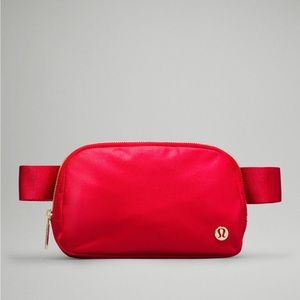 Lululemon limited edition red bag